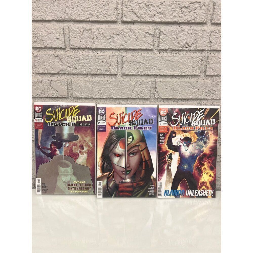 Suicide Squad Comic Books Set of 3
